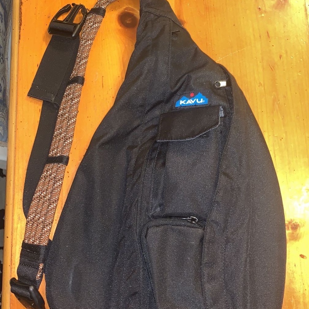 KAVU Black Sling Bag